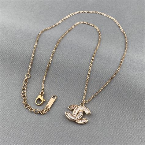 double c chanel necklace